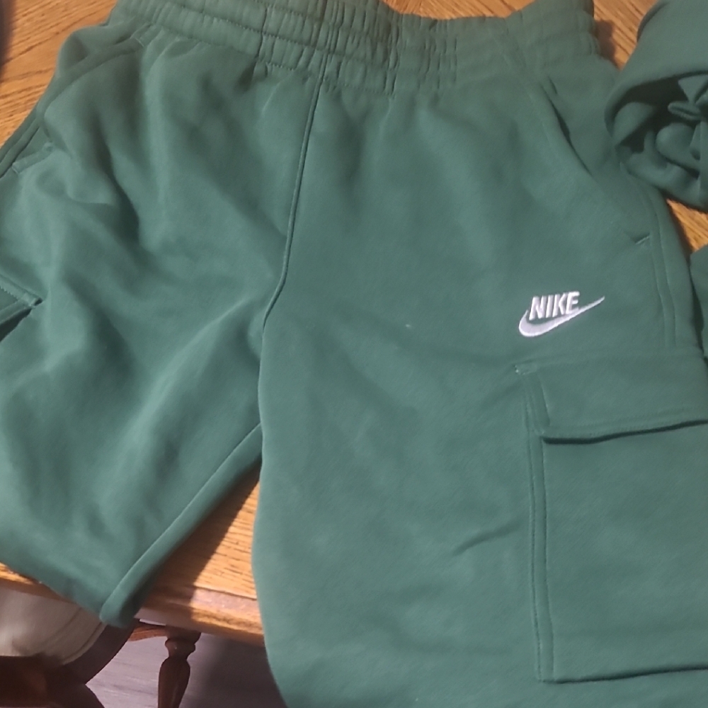 Nike Kids Forest Green Sweatpants